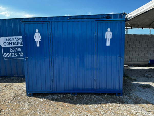 Container Sanitário 3x1,5m